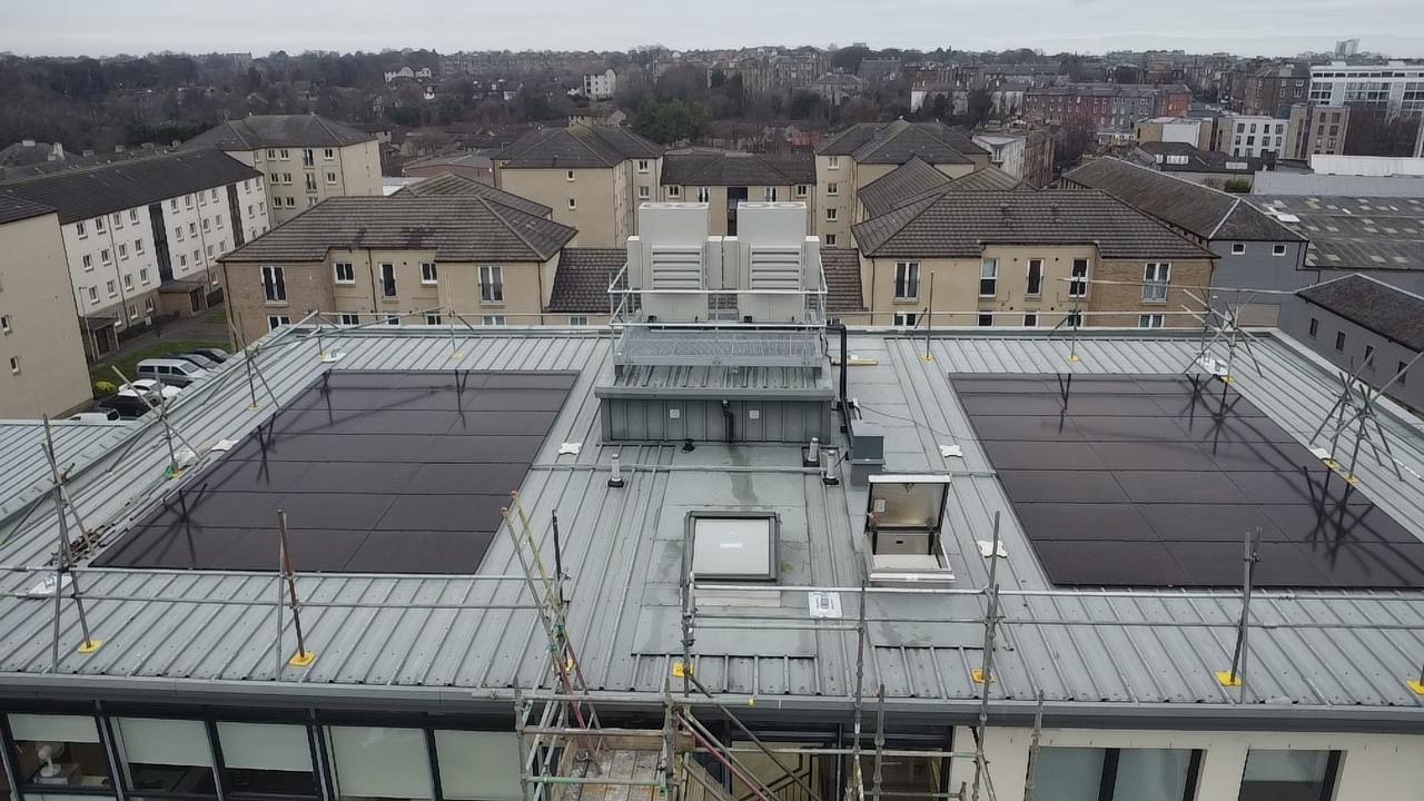 Commercial solar PV install 2