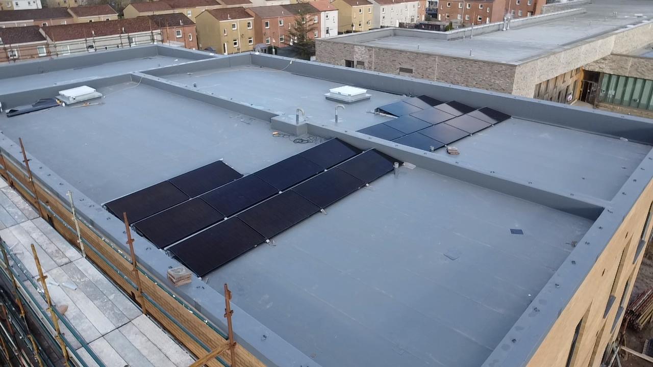 Commercial solar PV install 3